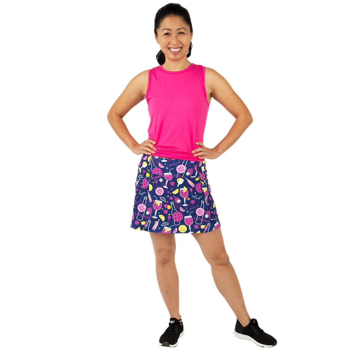 Queen Of The Court Dinks And Drinks Endurance 15" Skirt