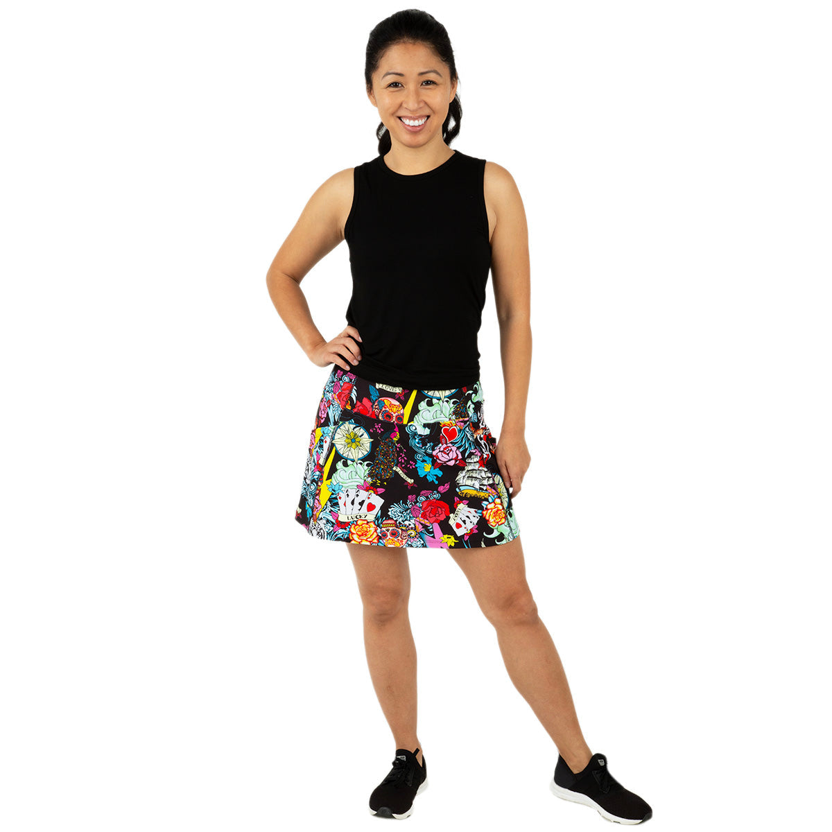 Queen Of The Court Tattoo Endurance 15" Skirt