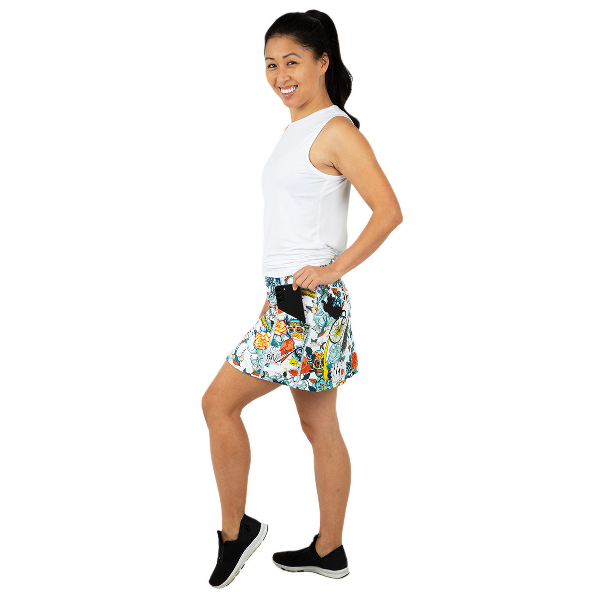 Queen Of The Court Tattoo Endurance 15" Skirt