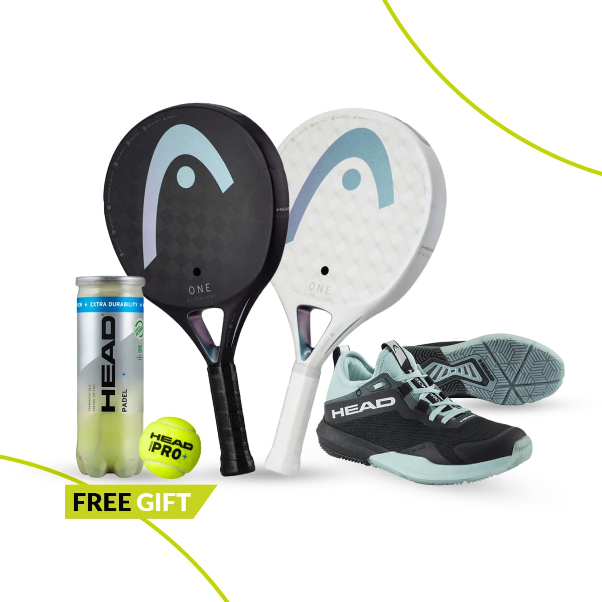 Head Women’s Starter Padel Bundle