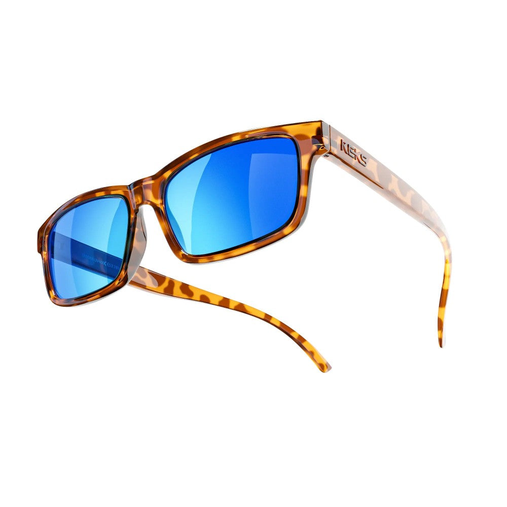 Reks Tortoise Rectangle Prescription Polycarbonate Sunglasses