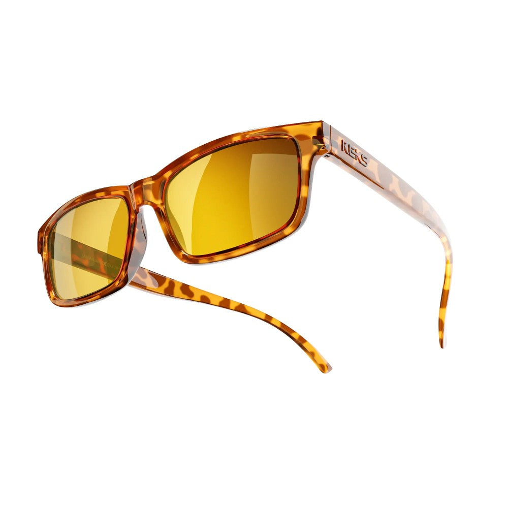 Reks Tortoise Rectangle Trivex® Polarized Prescription Sunglasses