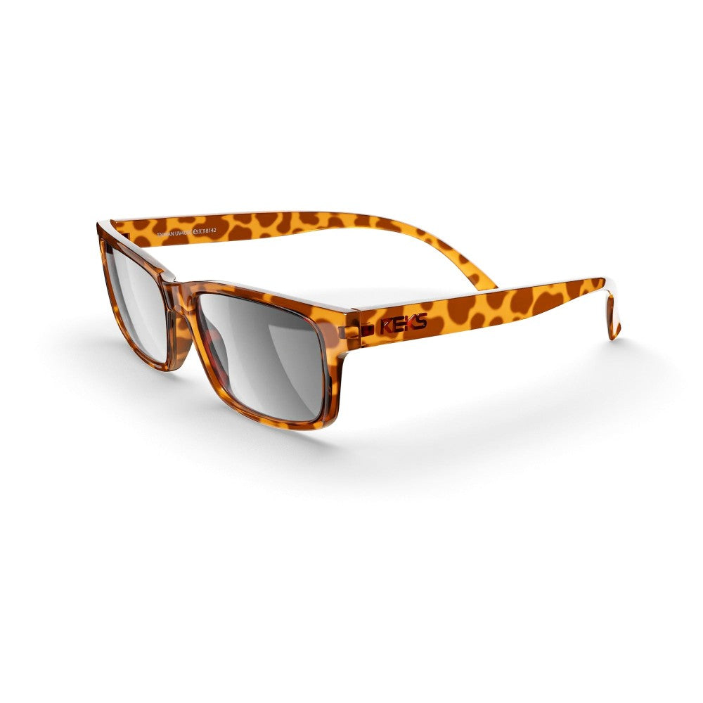 Reks Tortoise Rectangle Trivex® Polarized Prescription Sunglasses