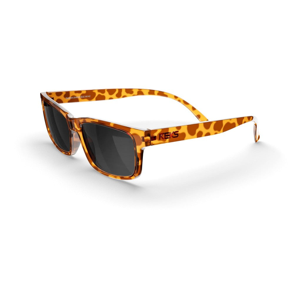 Reks Tortoise Rectangle Prescription Polarized Polycarbonate Sunglasses