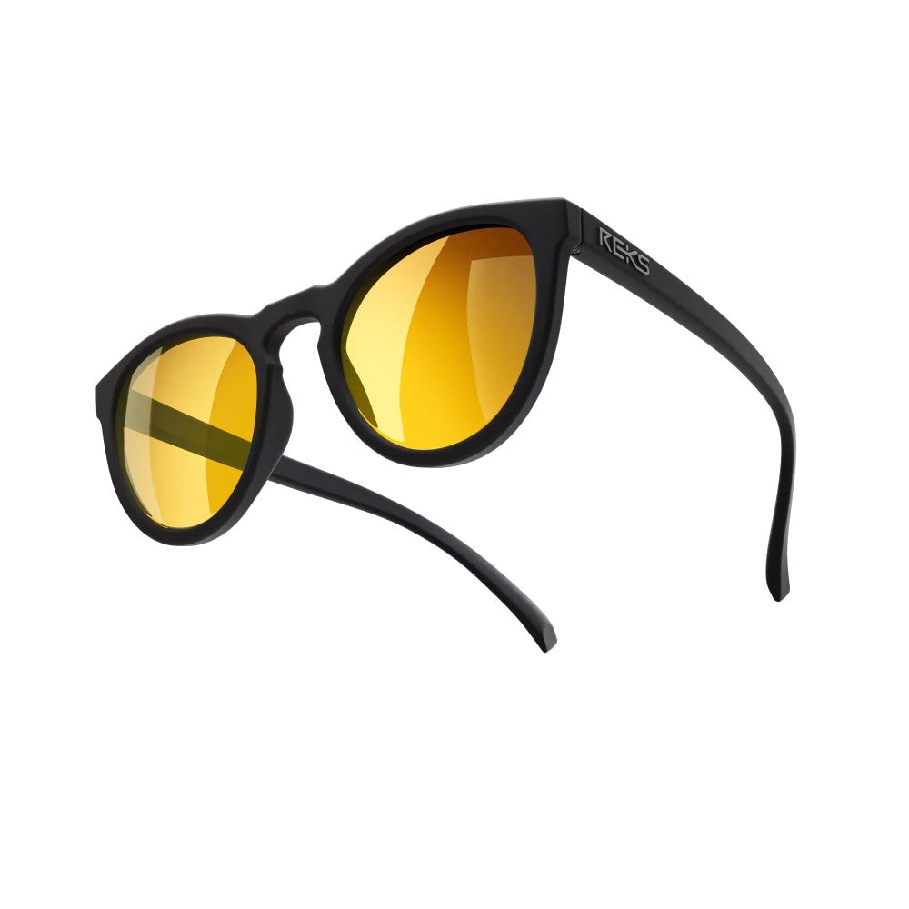 Reks Round Polarized Polycarbonate Sunglasses
