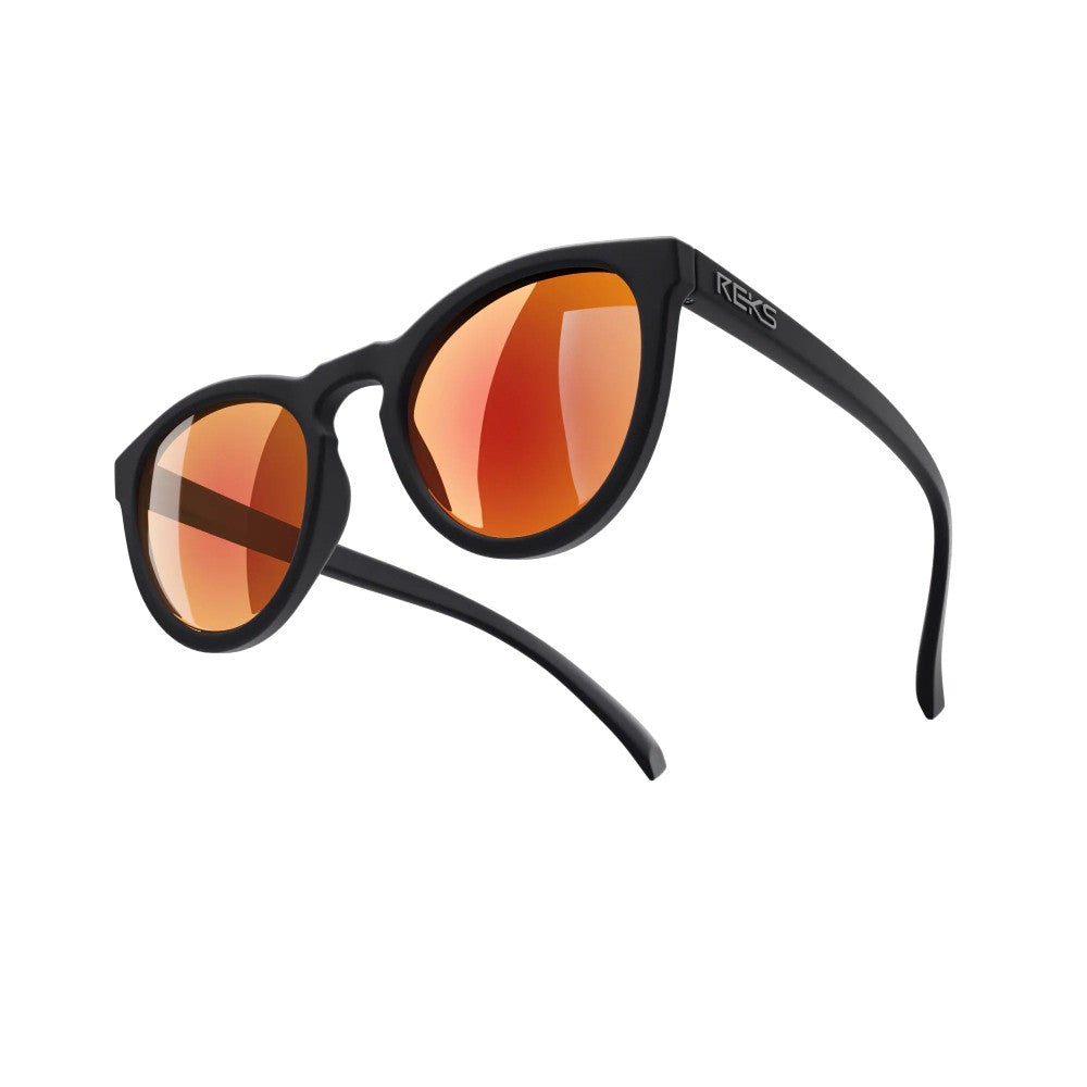 Reks Round Polarized Polycarbonate Sunglasses