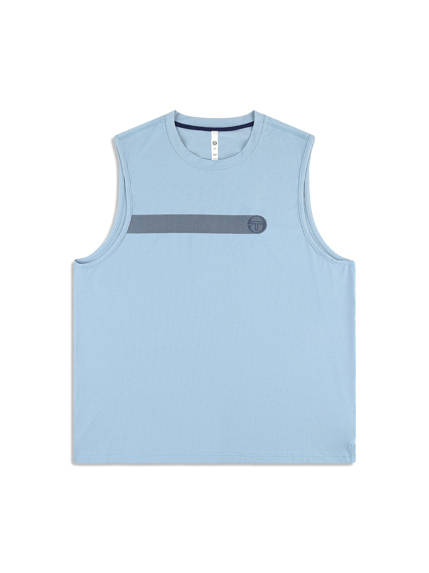 Sergio Tacchini Elio Performance Tank Top - Faded Denim
