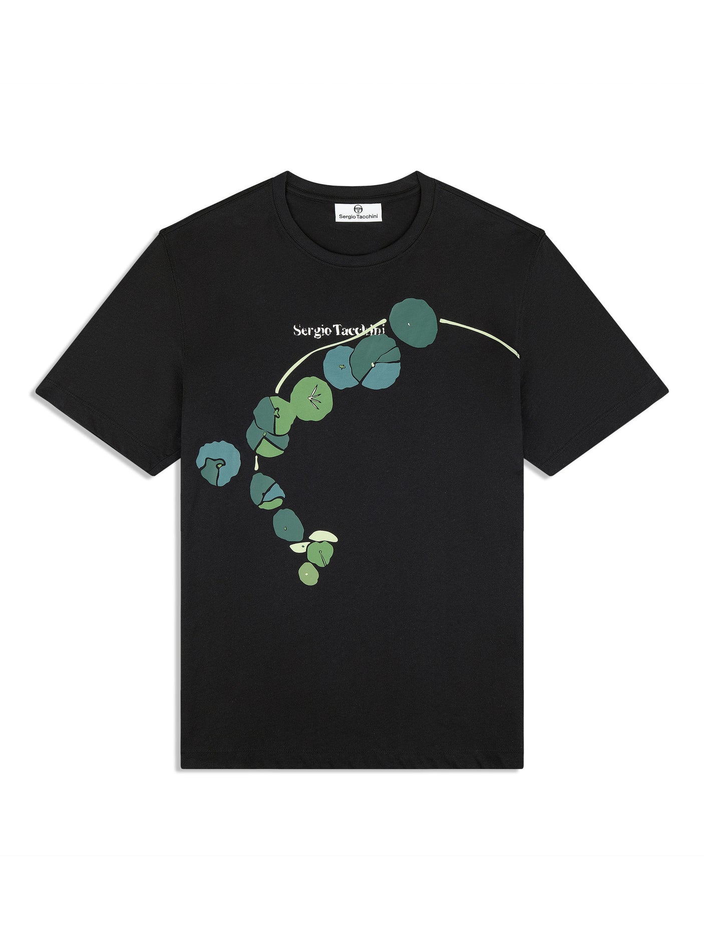 Sergio Tacchini Ramo T -Shirt - Black Beauty