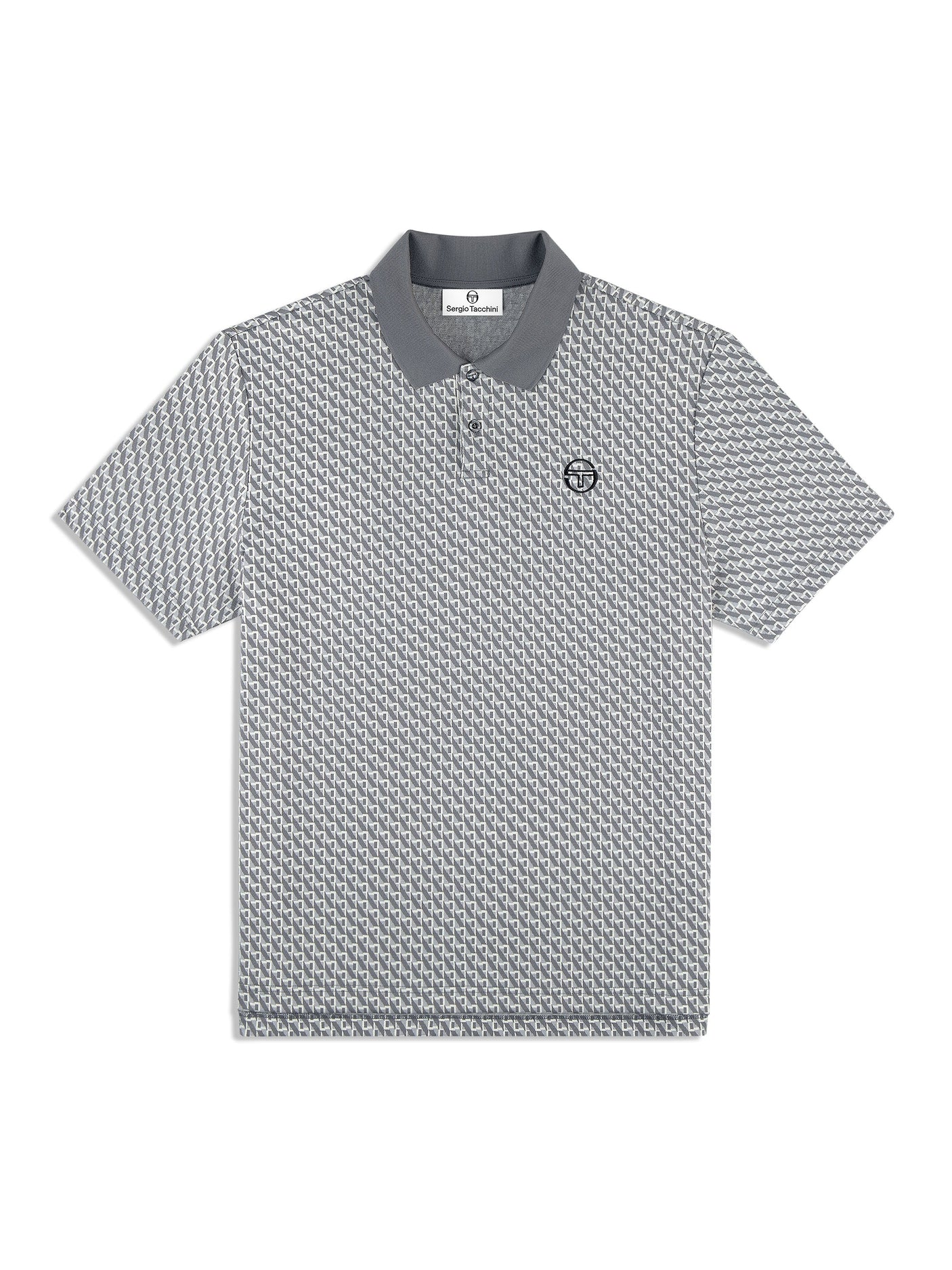 Sergio Tacchini Paolo Knit Polo - Quiet Shade