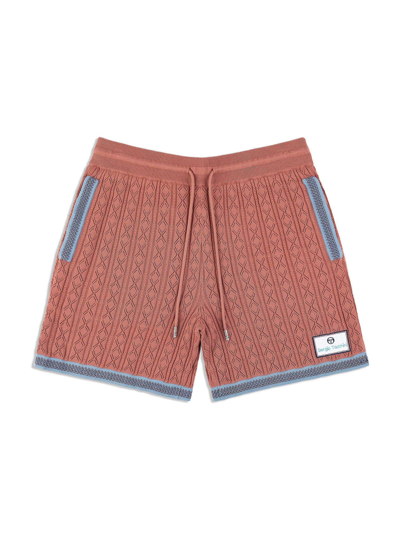 Sergio Tacchini Aldo Pointelle Shorts - Light Mahogany