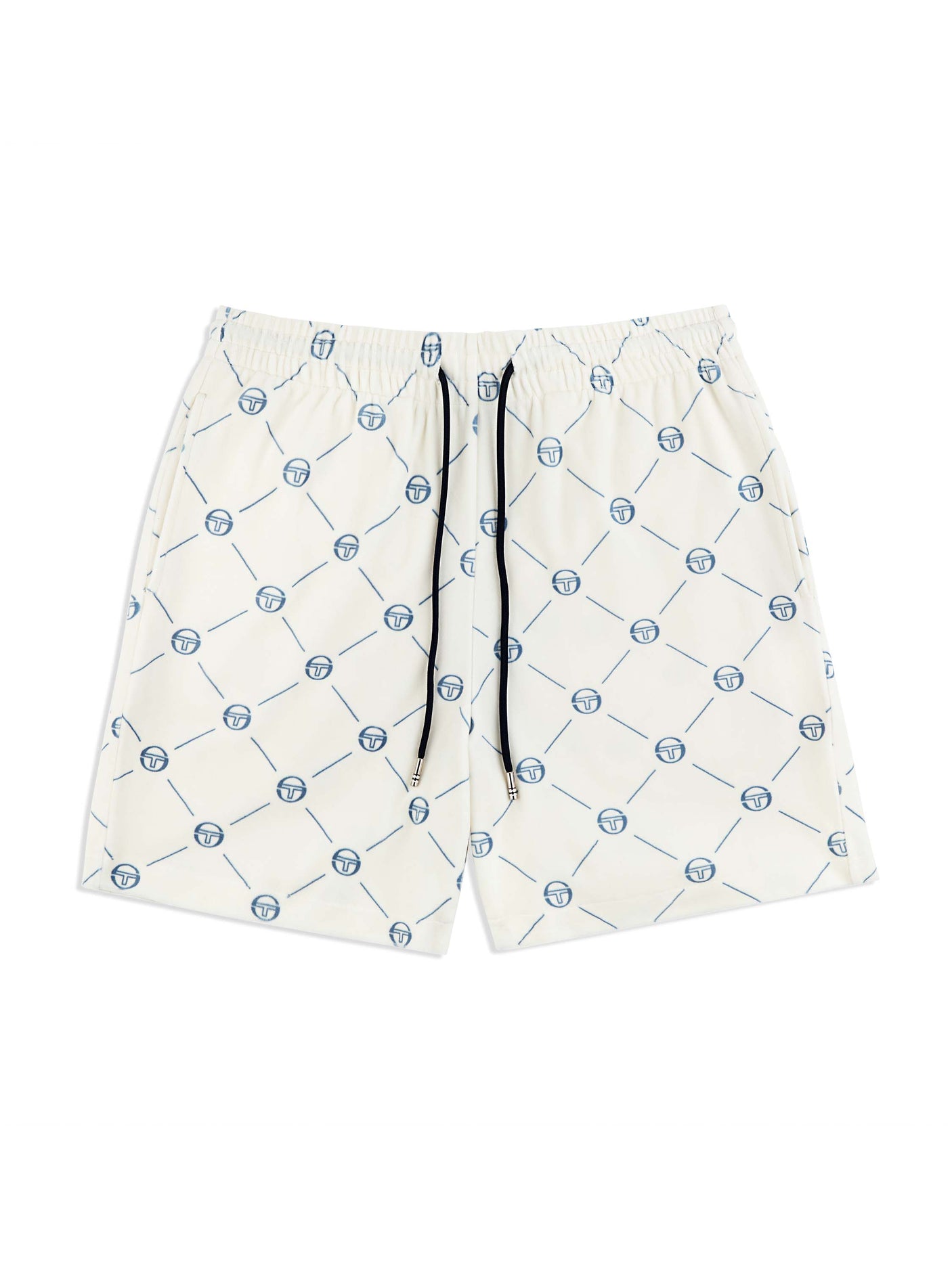 Sergio Tacchini Cosimo Velour Shorts - Gardenia