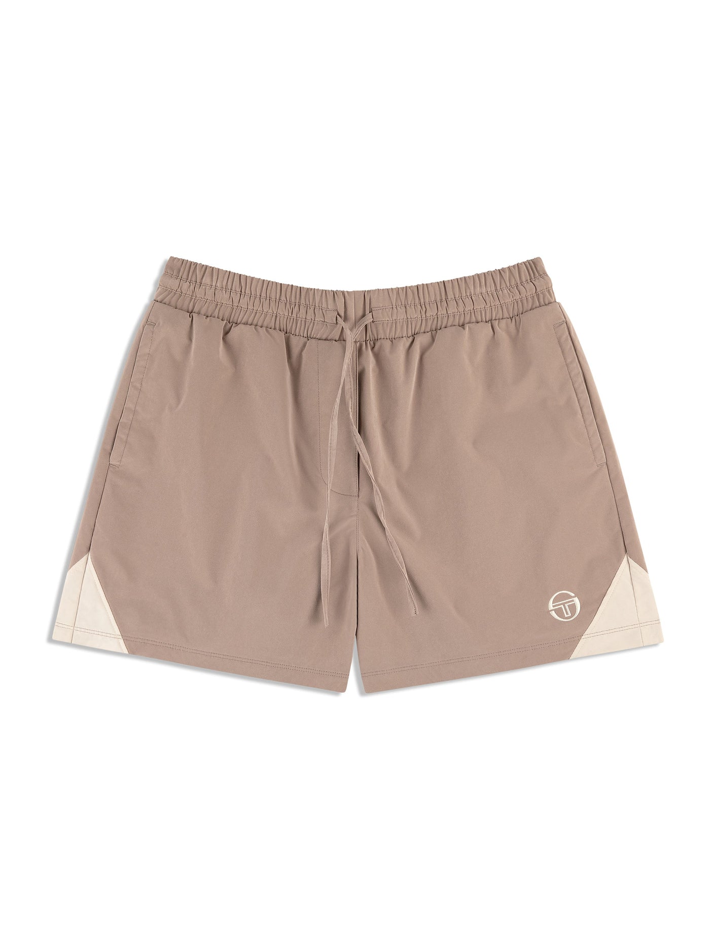 Sergio Tacchini Pippa Track Shorts - Taupe Grey