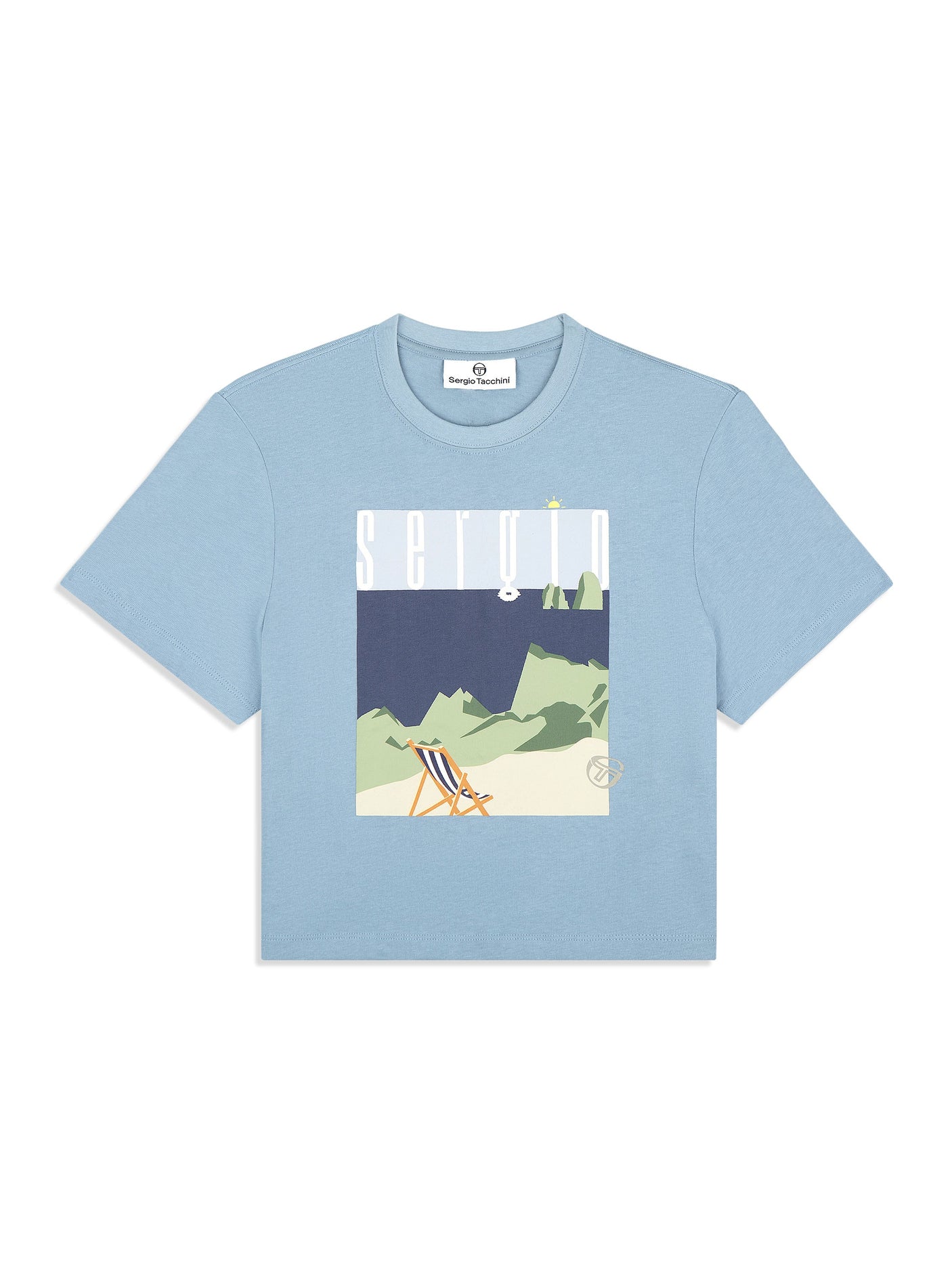 Sergio Tacchini Women's Tosca T -Shirt - Faded Denim
