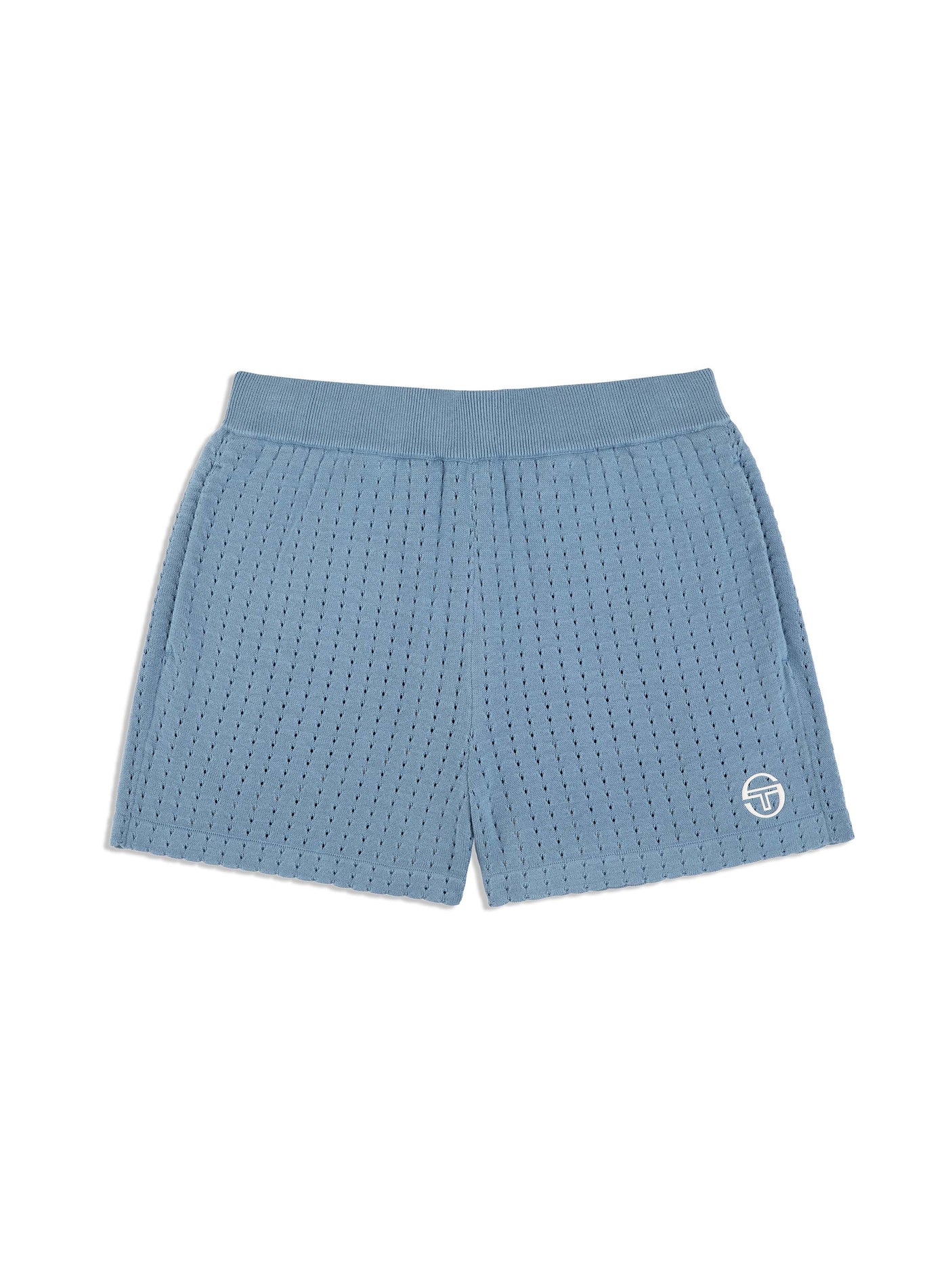 Sergio Tacchini Zola Knit Shorts - Faded Denim