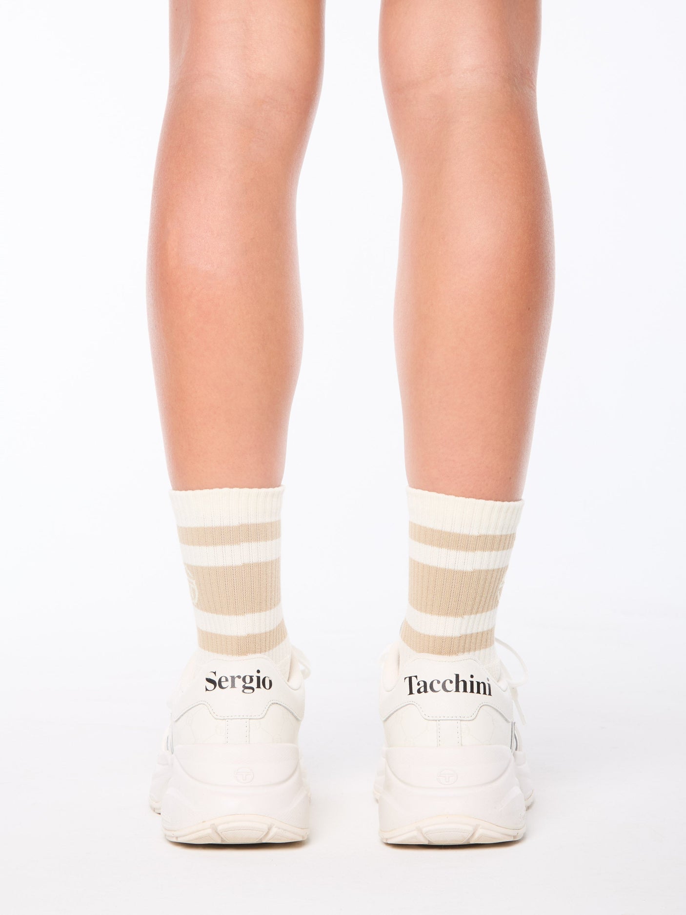 Sergio Tacchini Di Base Logo Sock | Gardenia