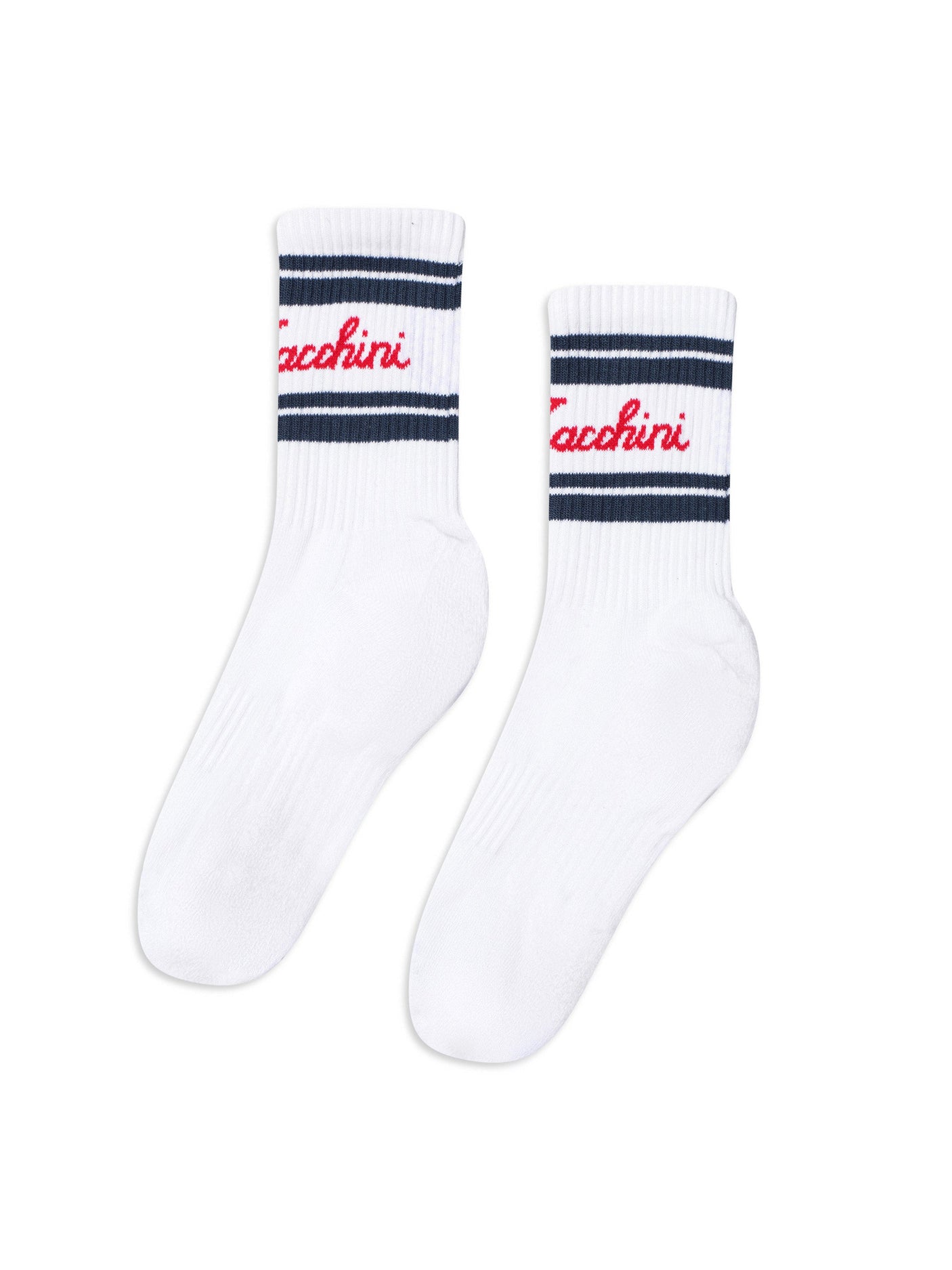 Calcetines Classico Script-Blanco Brillante