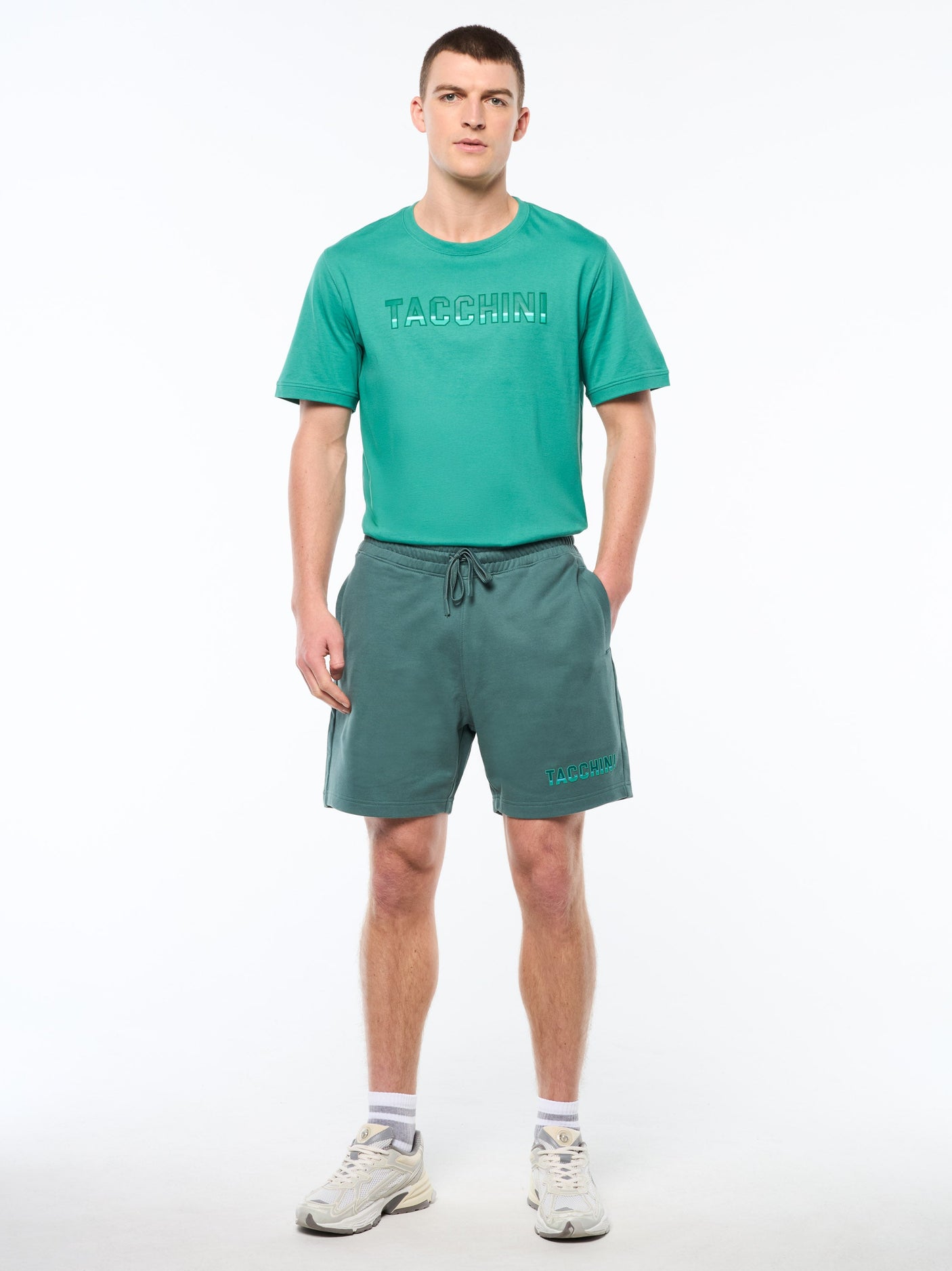 Strisce Solid Short-Mediterránea