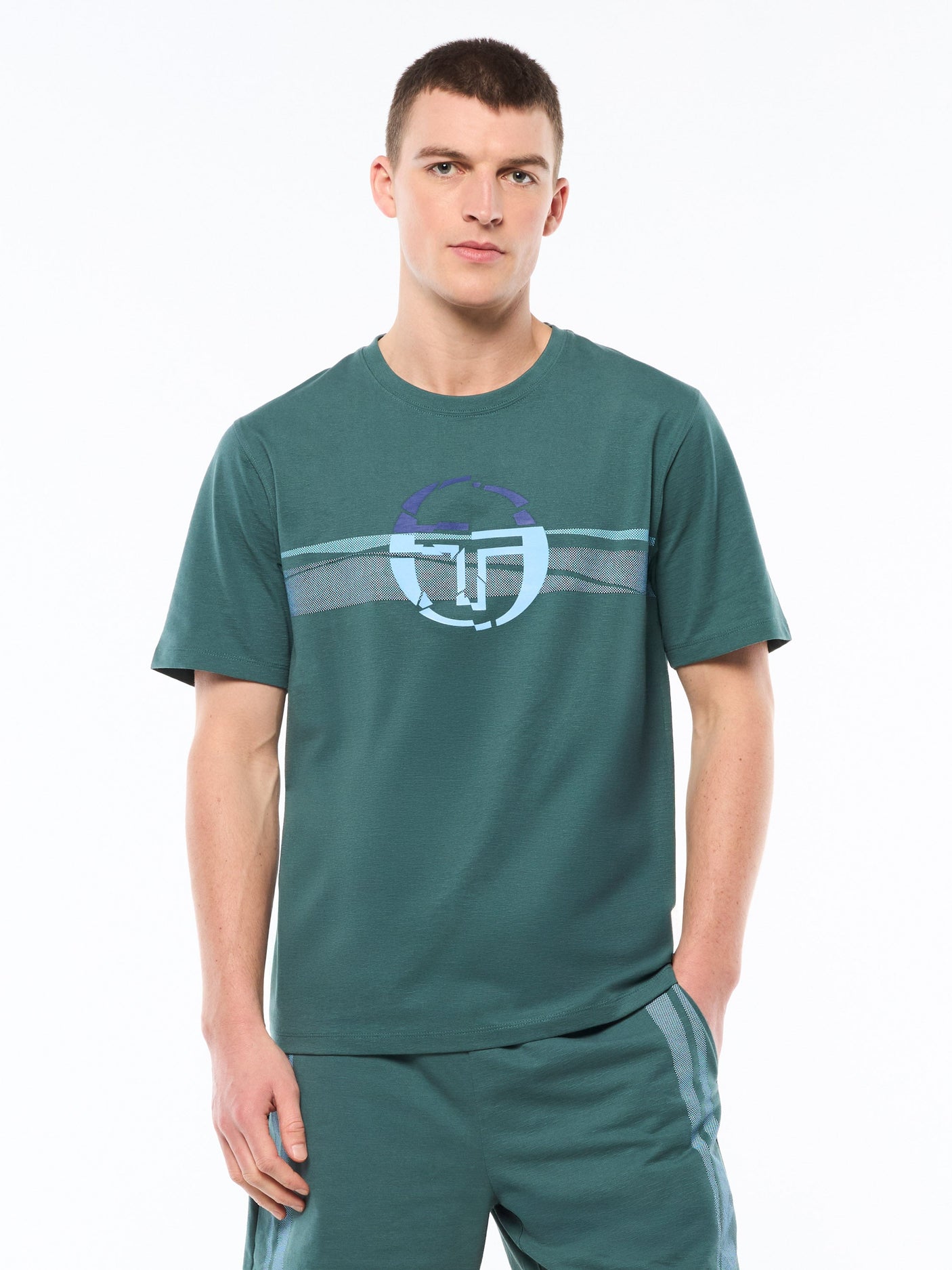 Rotto Fashion Camiseta-Mediterránea