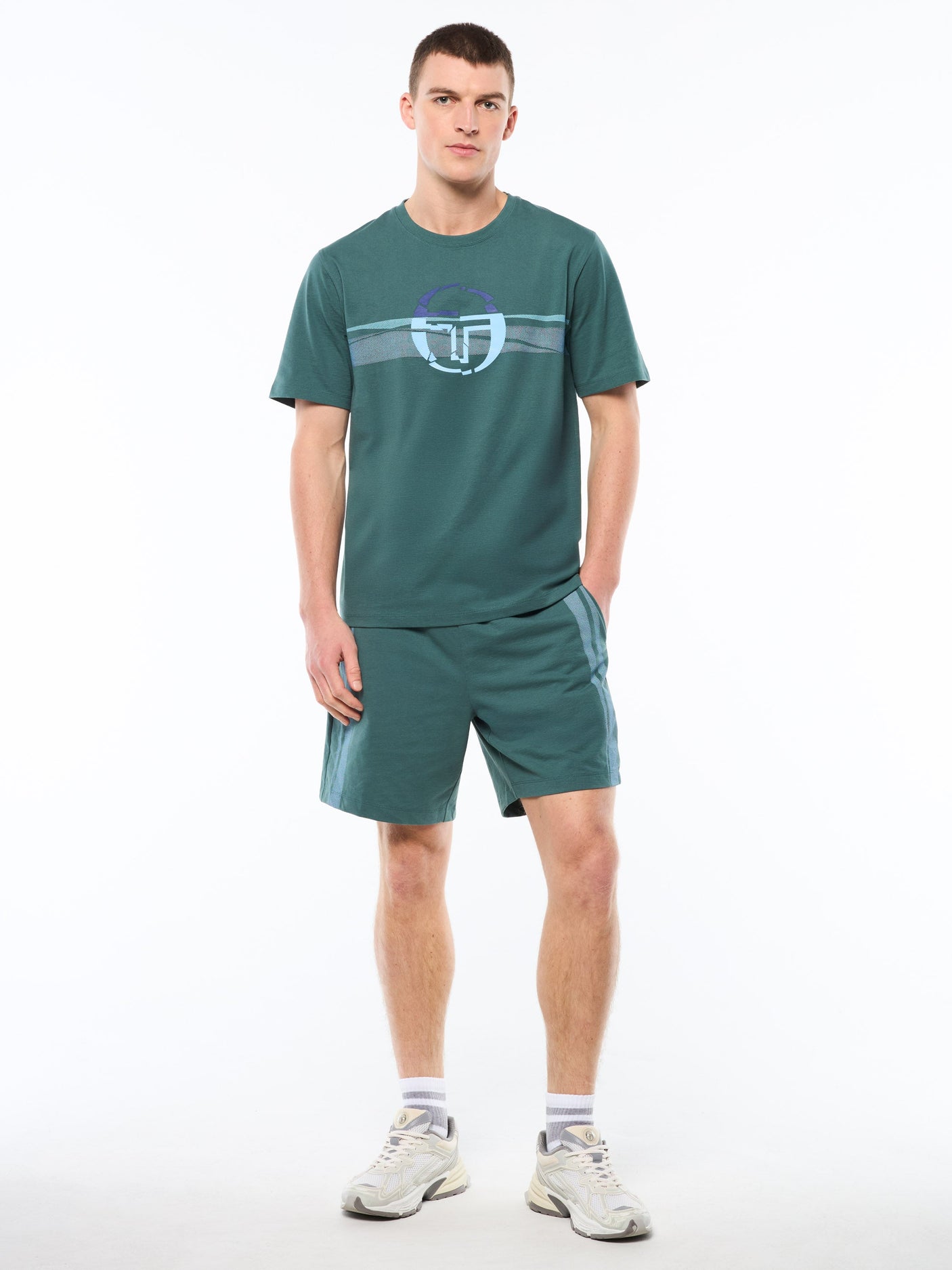 Rotto Fashion Camiseta-Mediterránea