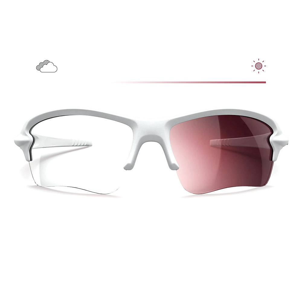 Reks White Sling Blade Prescription Transitions® Mirrors