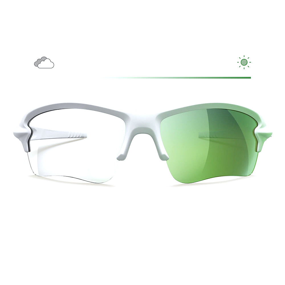 Reks White Sling Blade Prescription Transitions® Mirrors