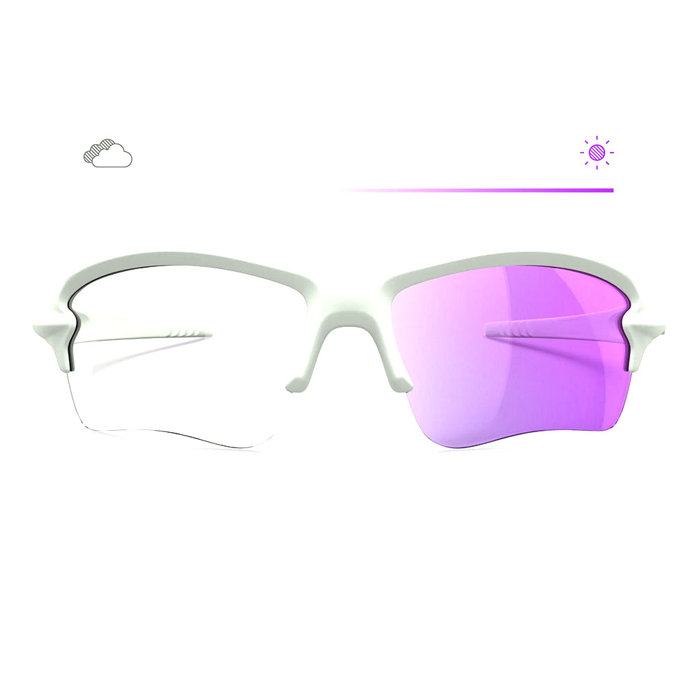 Reks White Sling Blade Prescription Transitions® Colors