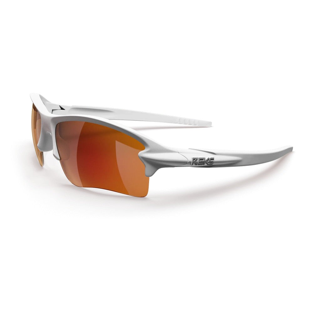 Reks White Sling Blade Trivex® Polarized Prescription Sunglasses