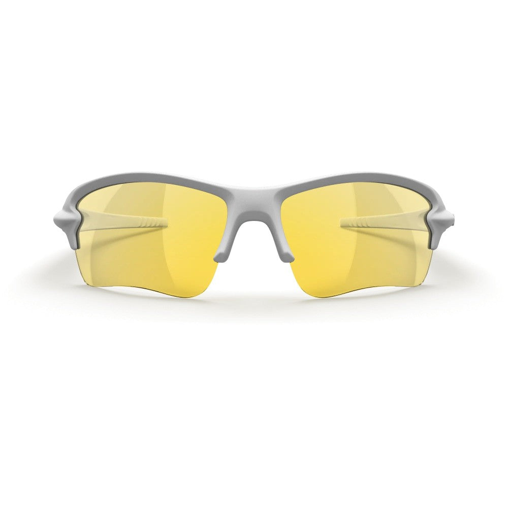 Reks White Sling Blade Prescription Polycarbonate Sunglasses