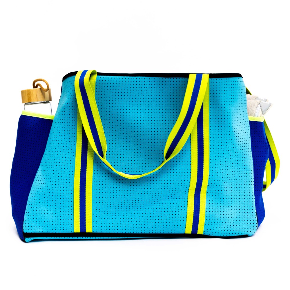 Swinton Pickleball - XL Tote Bag - Blue