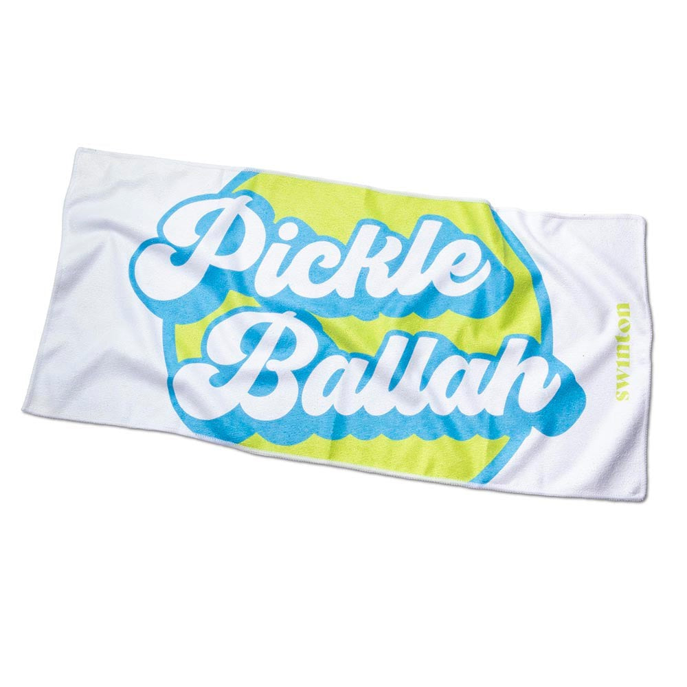 Swinton Pickleball - Sports Towel White