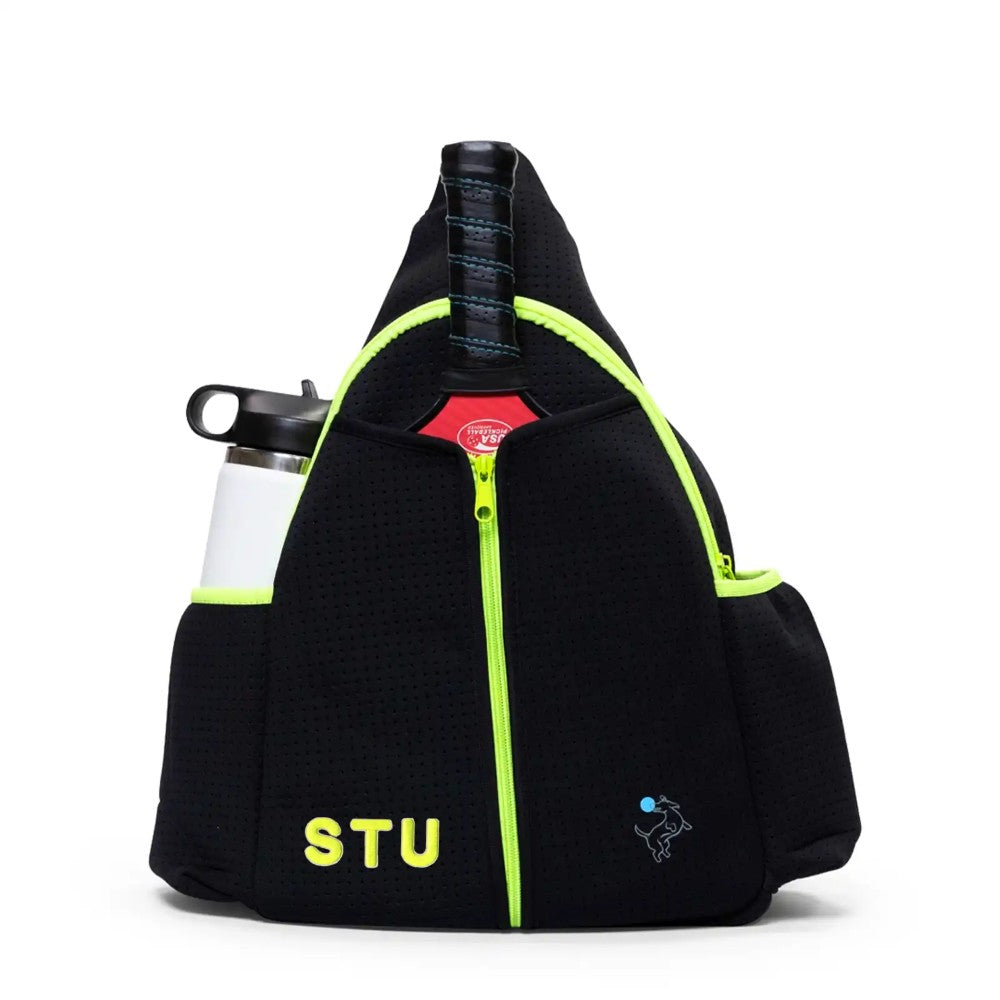 Swinton Pickleball - Sling Bag - Black (Personalization Available)
