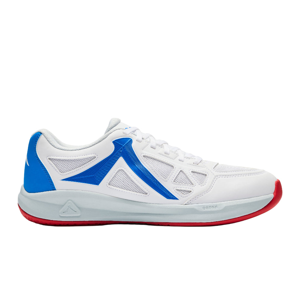 Kanso Sports Pickleball Shoe Takumi ID | White, Red & Blue