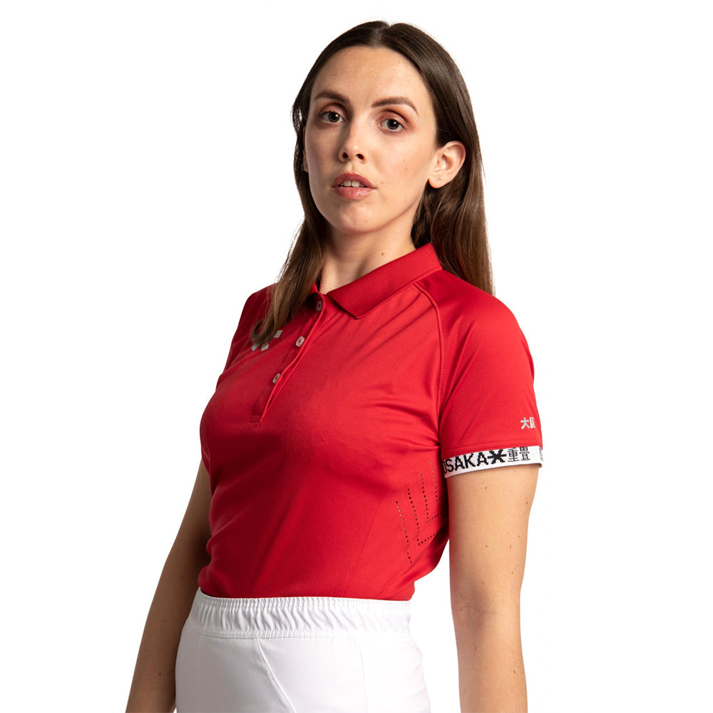 Polo Osaka para mujer | Rojo