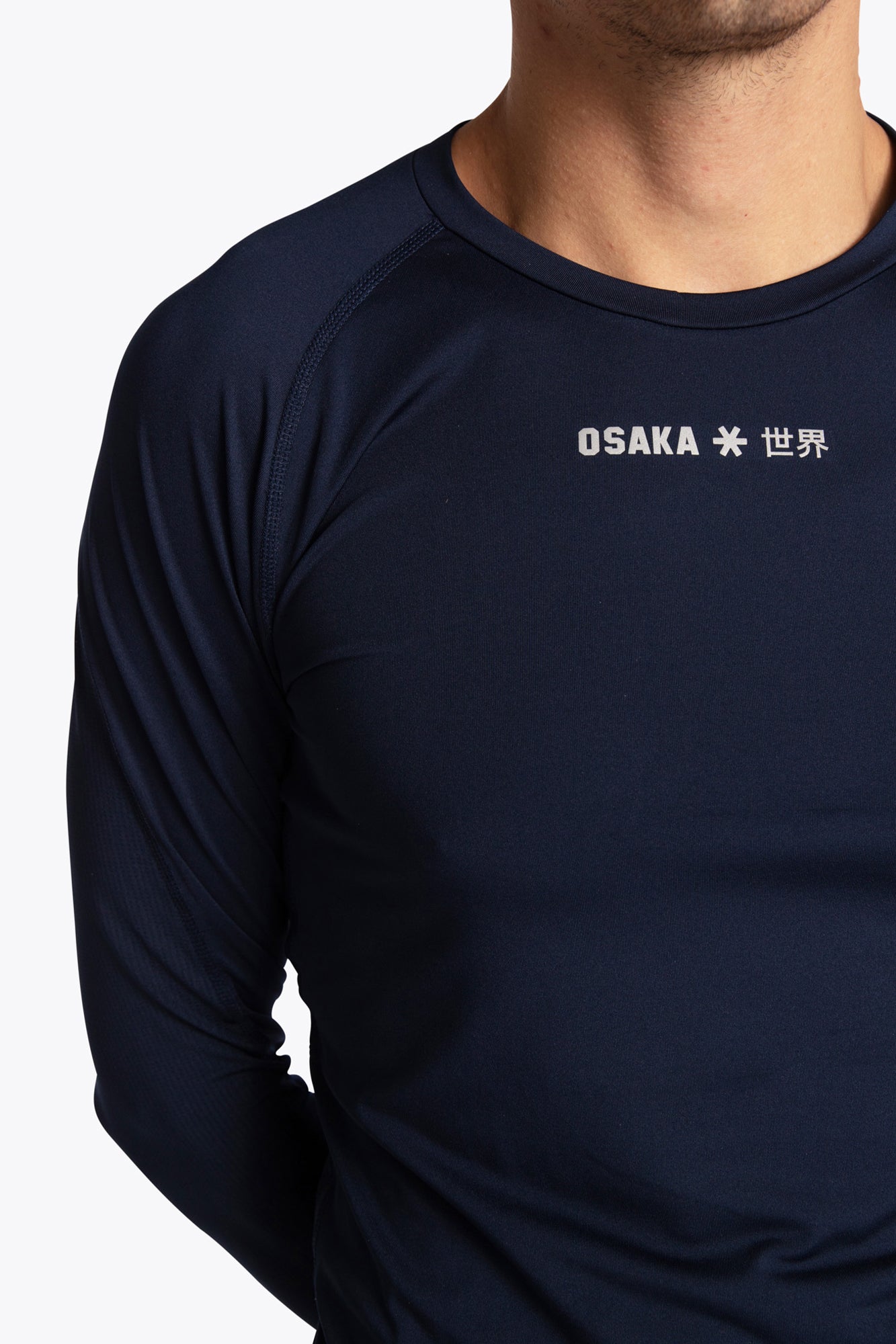 Osaka Men Baselayer Top | Navy