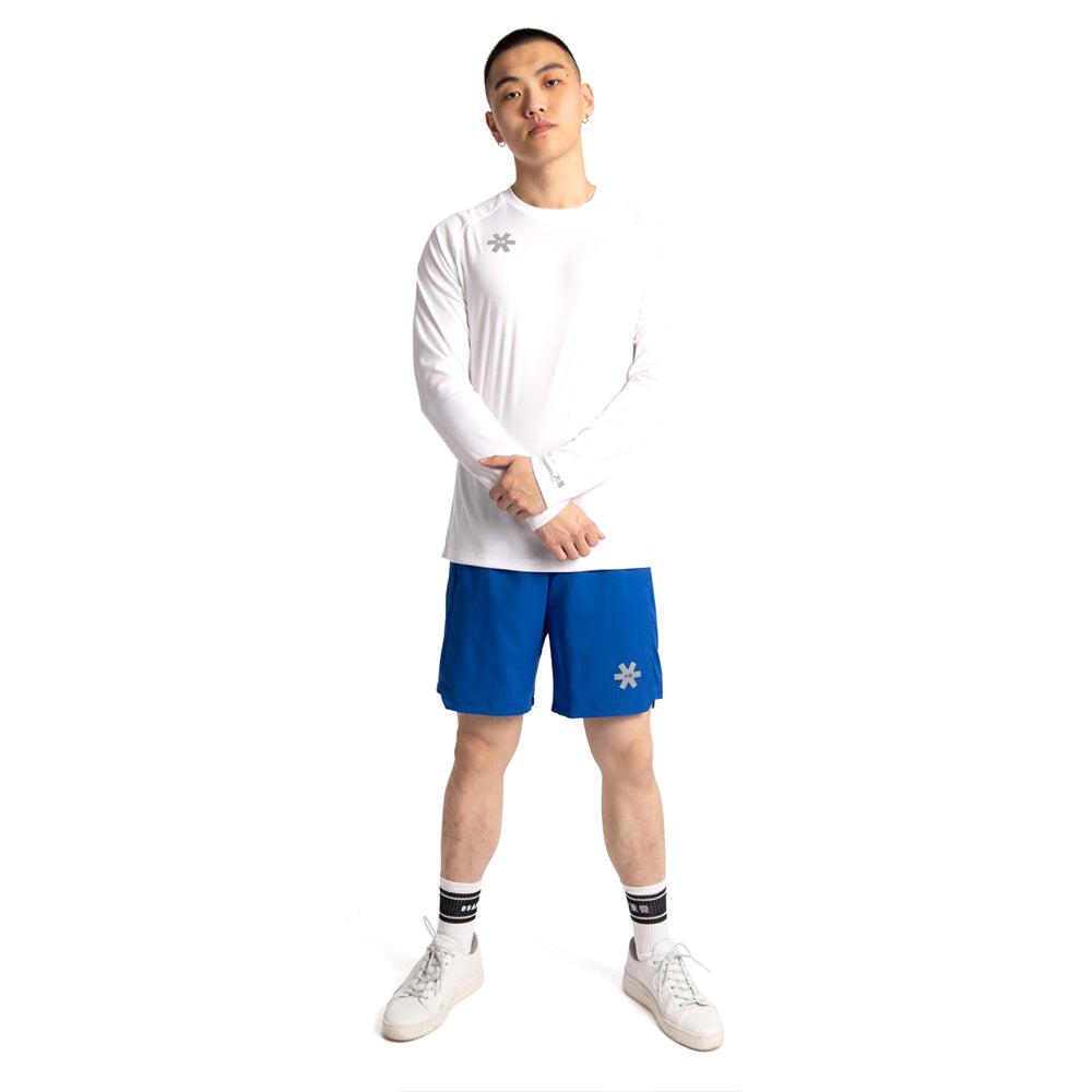 Camiseta de entrenamiento Osaka para hombre, manga larga | Blanca