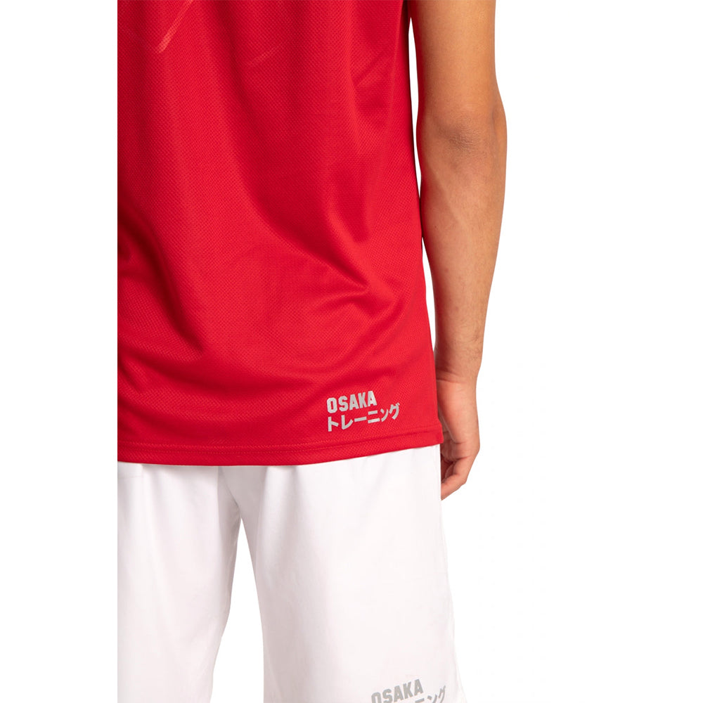 Osaka Men Training Tee | Red