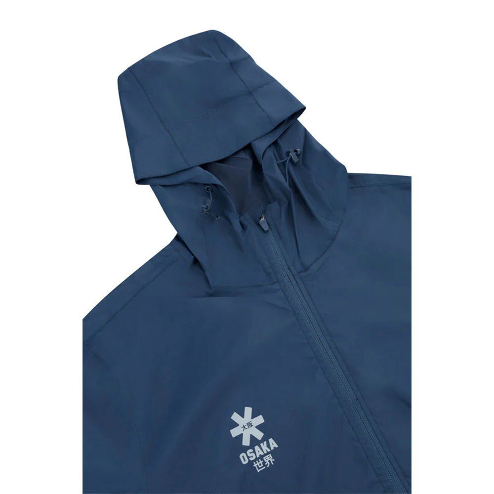 Chaqueta impermeable de entrenamiento Osaka unisex | Azul marino