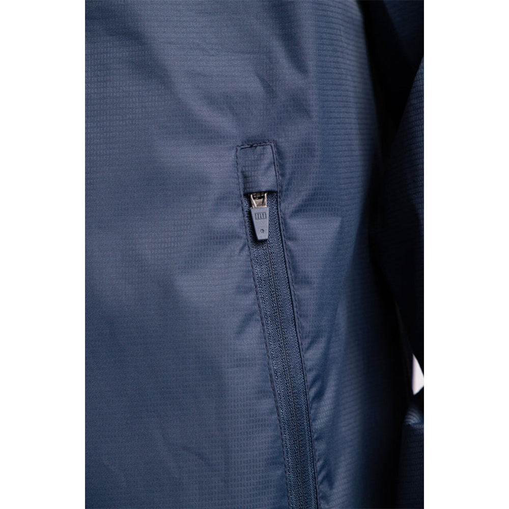 Chaqueta impermeable de entrenamiento Osaka unisex | Azul marino