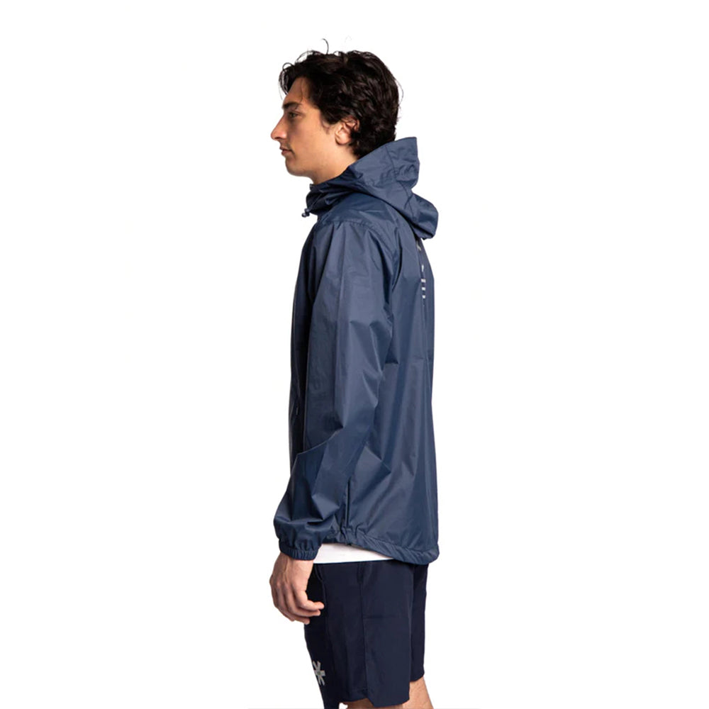 Chaqueta impermeable de entrenamiento Osaka unisex | Azul marino