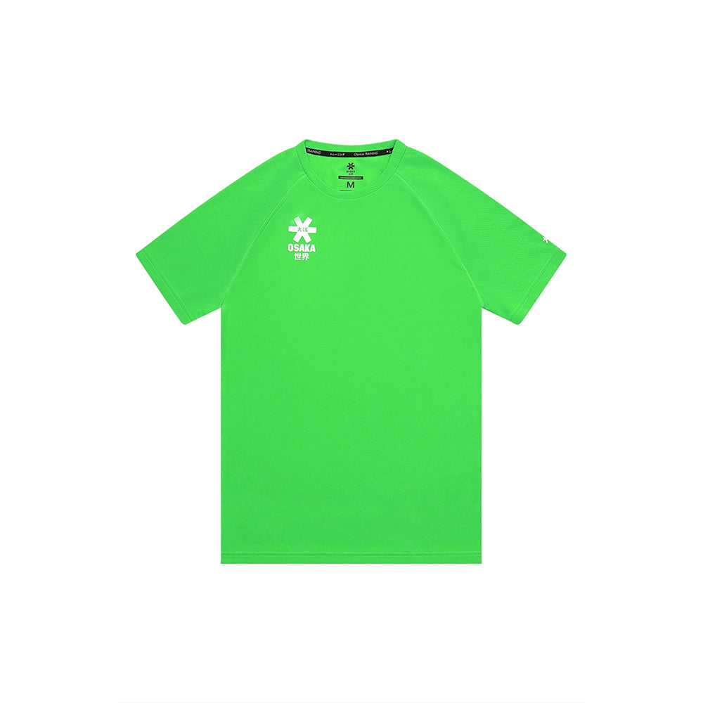 Camiseta de entrenamiento unisex Osaka | Verde flúor