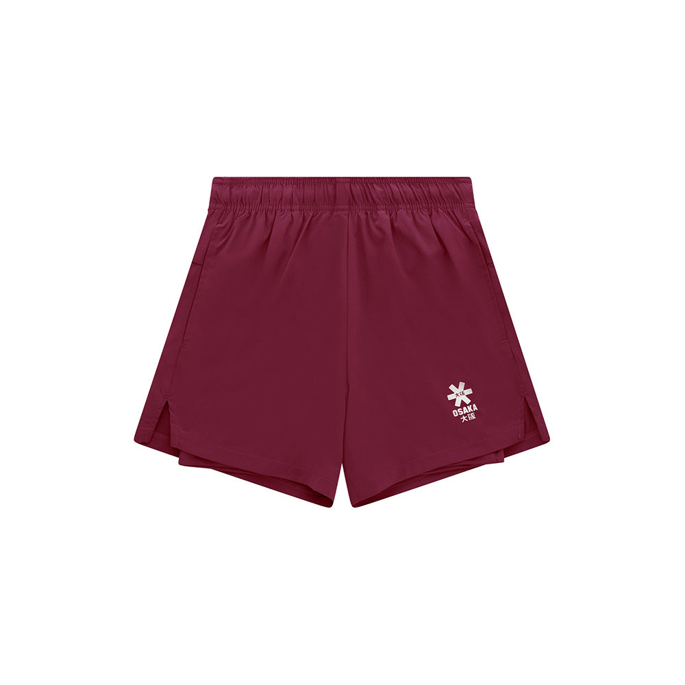 Pantalones cortos Osaka 2 en 1 para hombre | Burdeos
