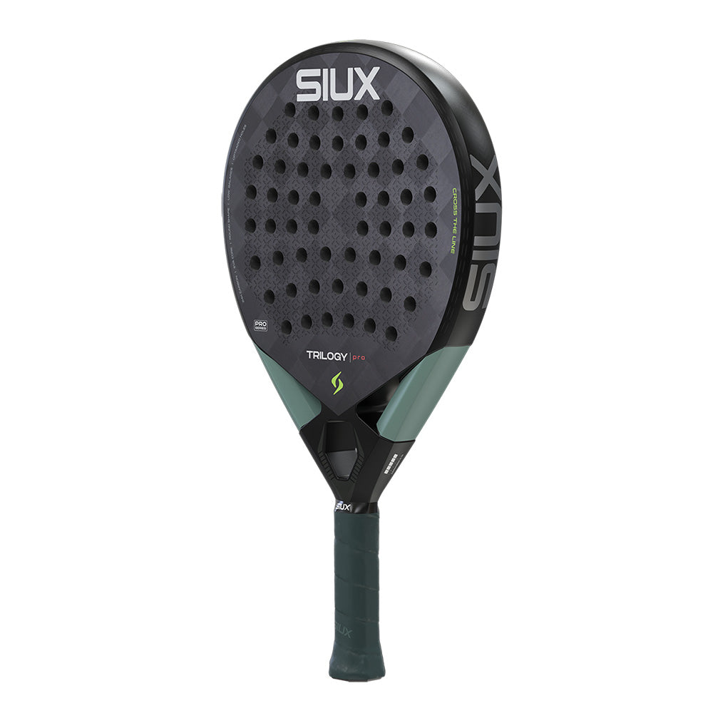 Pala de pádel Siux Padel Trilogy Pro 2026 Noir Fog