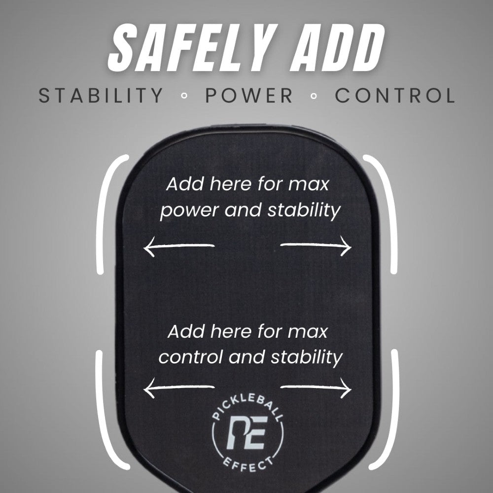Pickleball Effect  - Tungsten Tape Strips