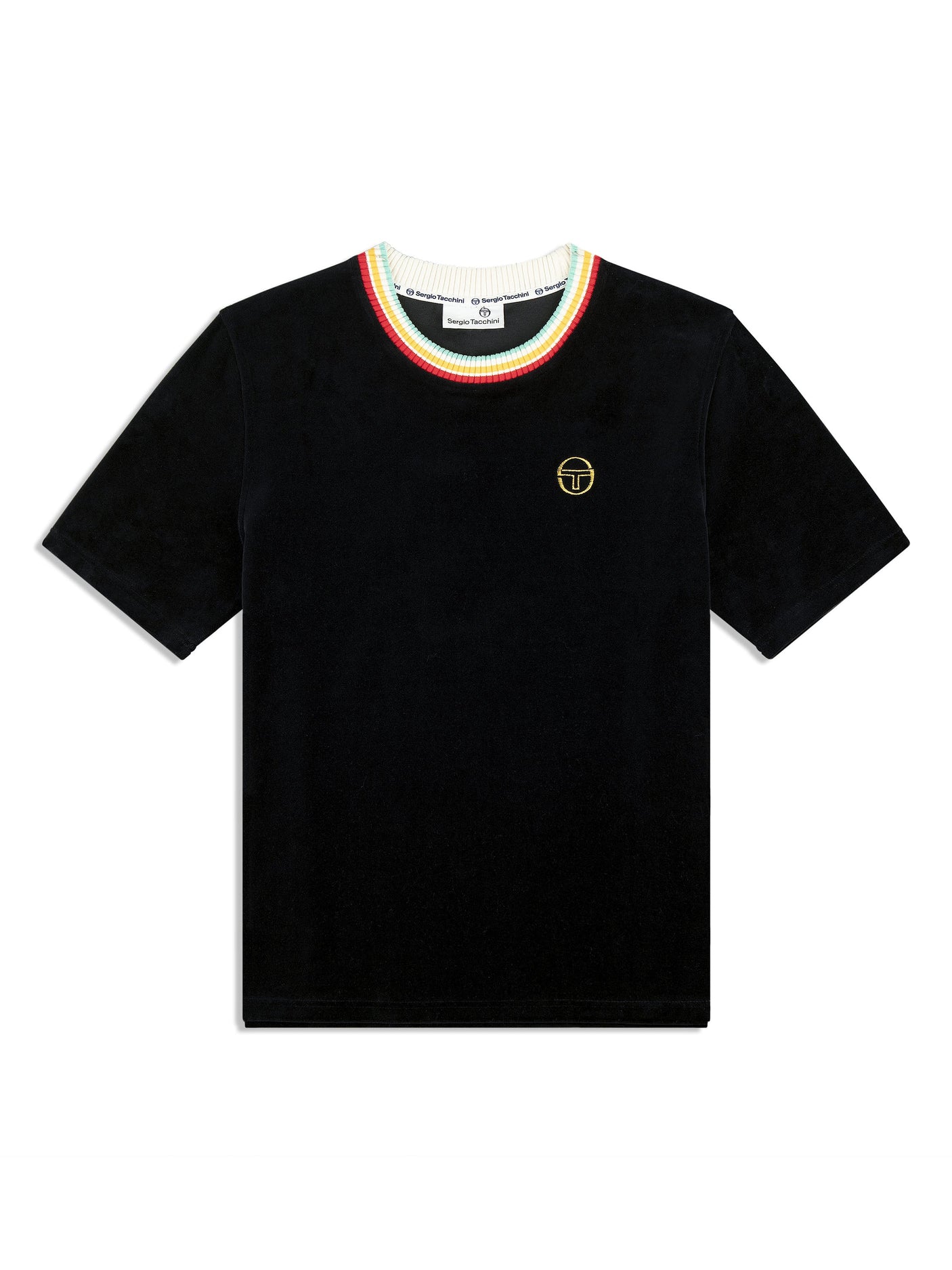 Sergio Tacchini Slice T -Shirt - Black/ Black