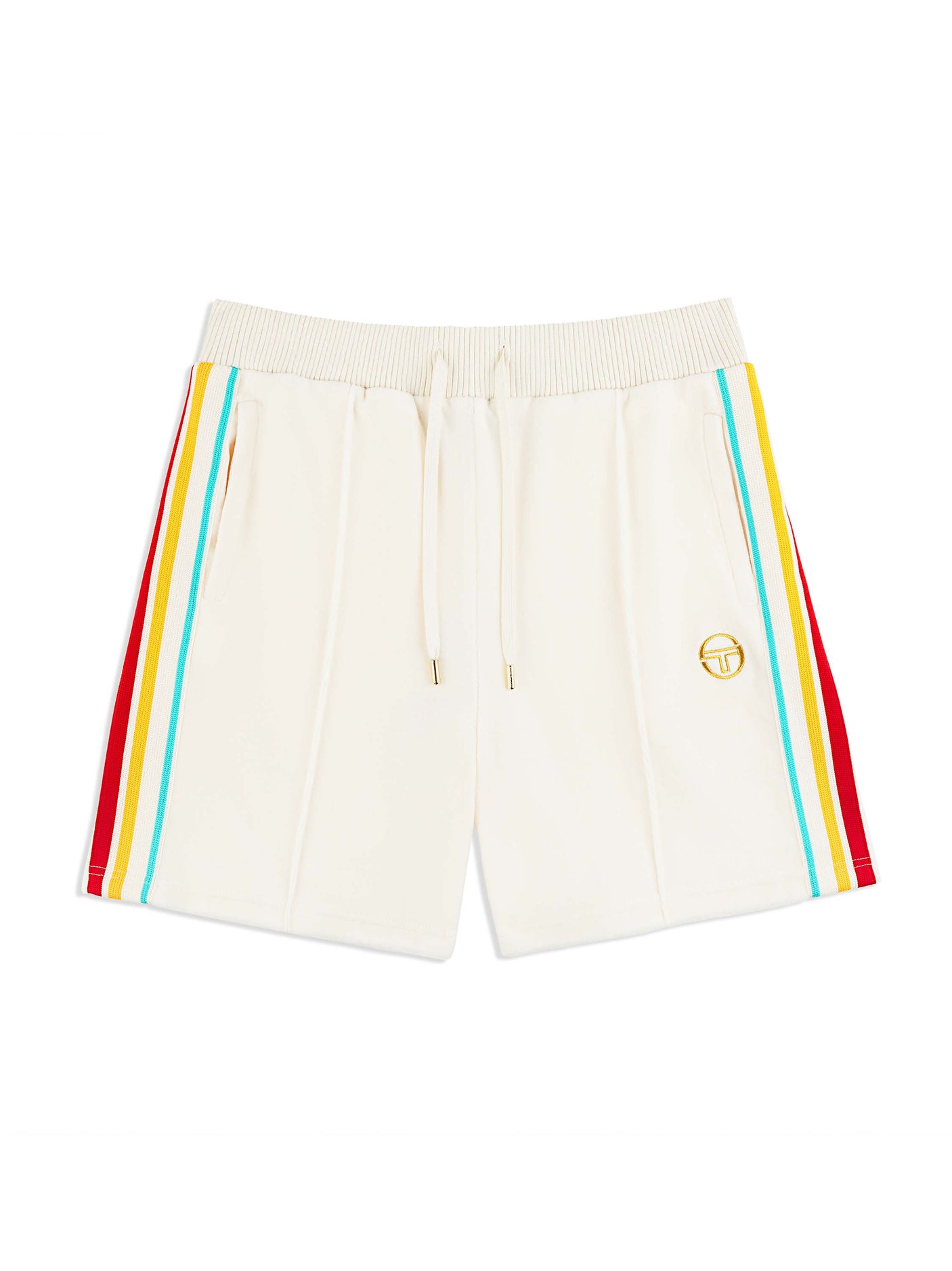 Sergio Tacchini Slice Shorts - Gardenia/ Gold