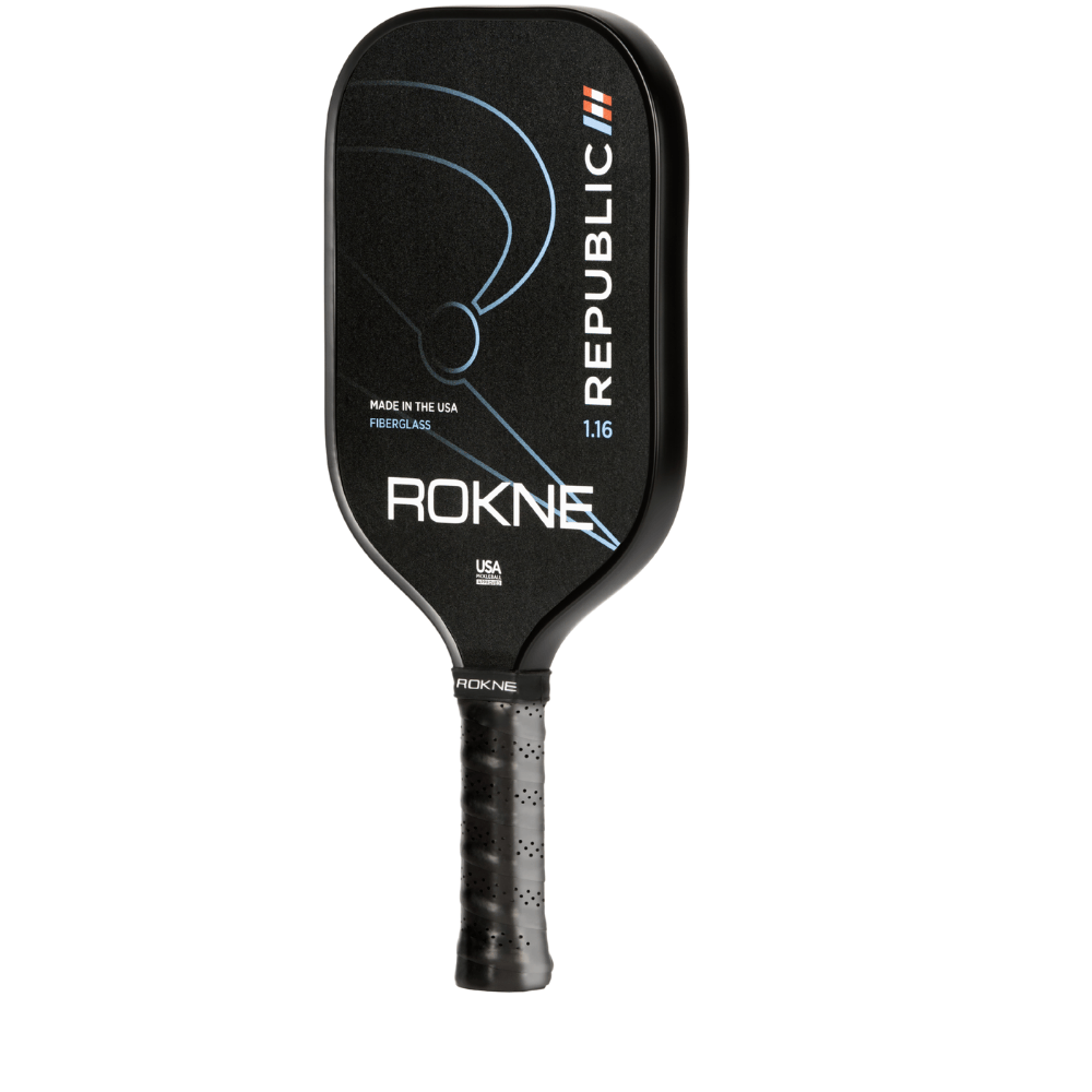 Rokne Pickleball Paddle Republic 1.16 - Isotropic Fiberglass