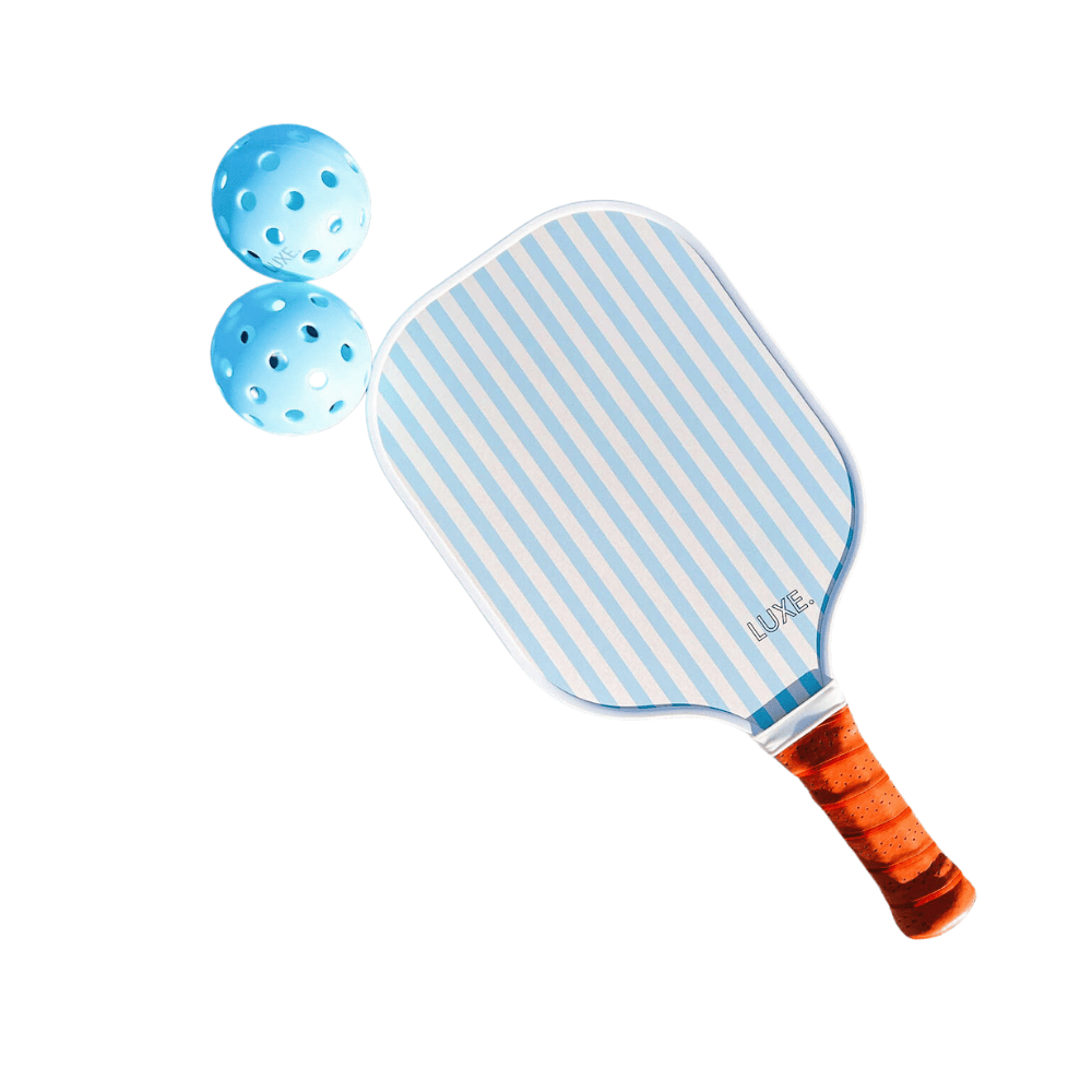 Luxe Pickleball Paddle Kortni Jeane Blue Lines