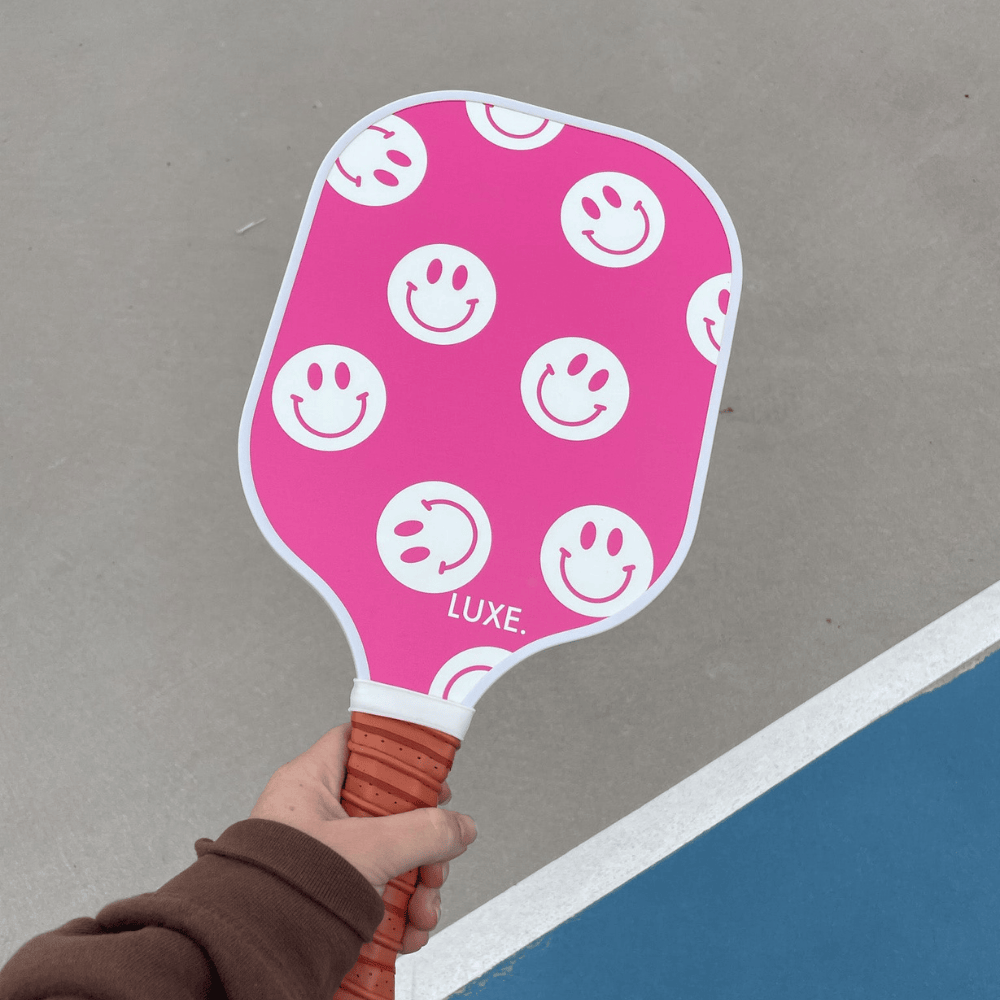 Luxe Pickleball Paddle Smiley