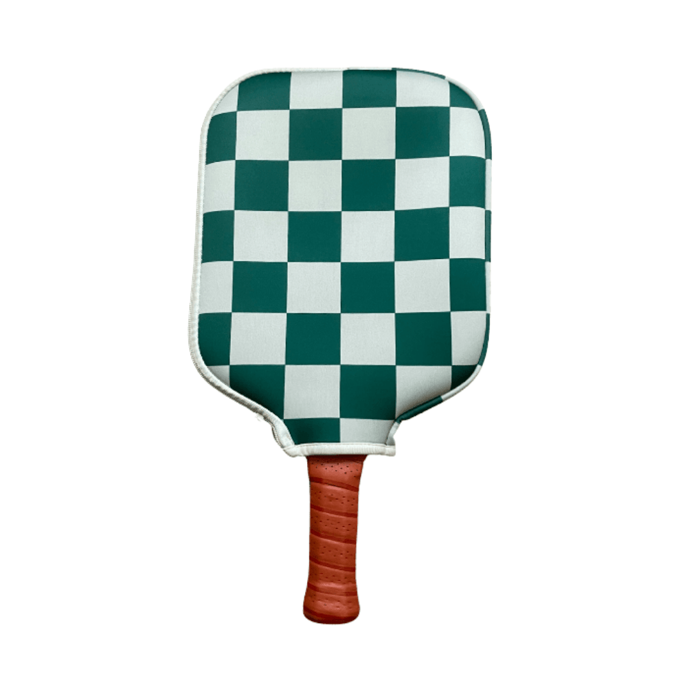 Luxe Pickleball Checker Paddle Cover