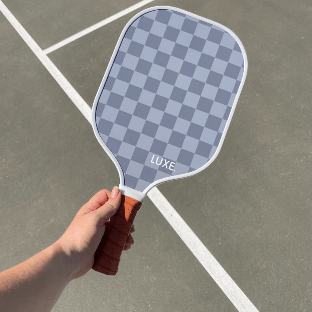 Luxe Pickleball Paddle Checker | Blue